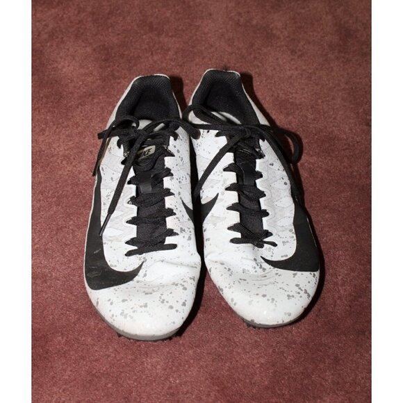 NIKE Zoom Rival S Track and field Cleats shoes Black and white Size 8 US Racing - Picture 2 of 8